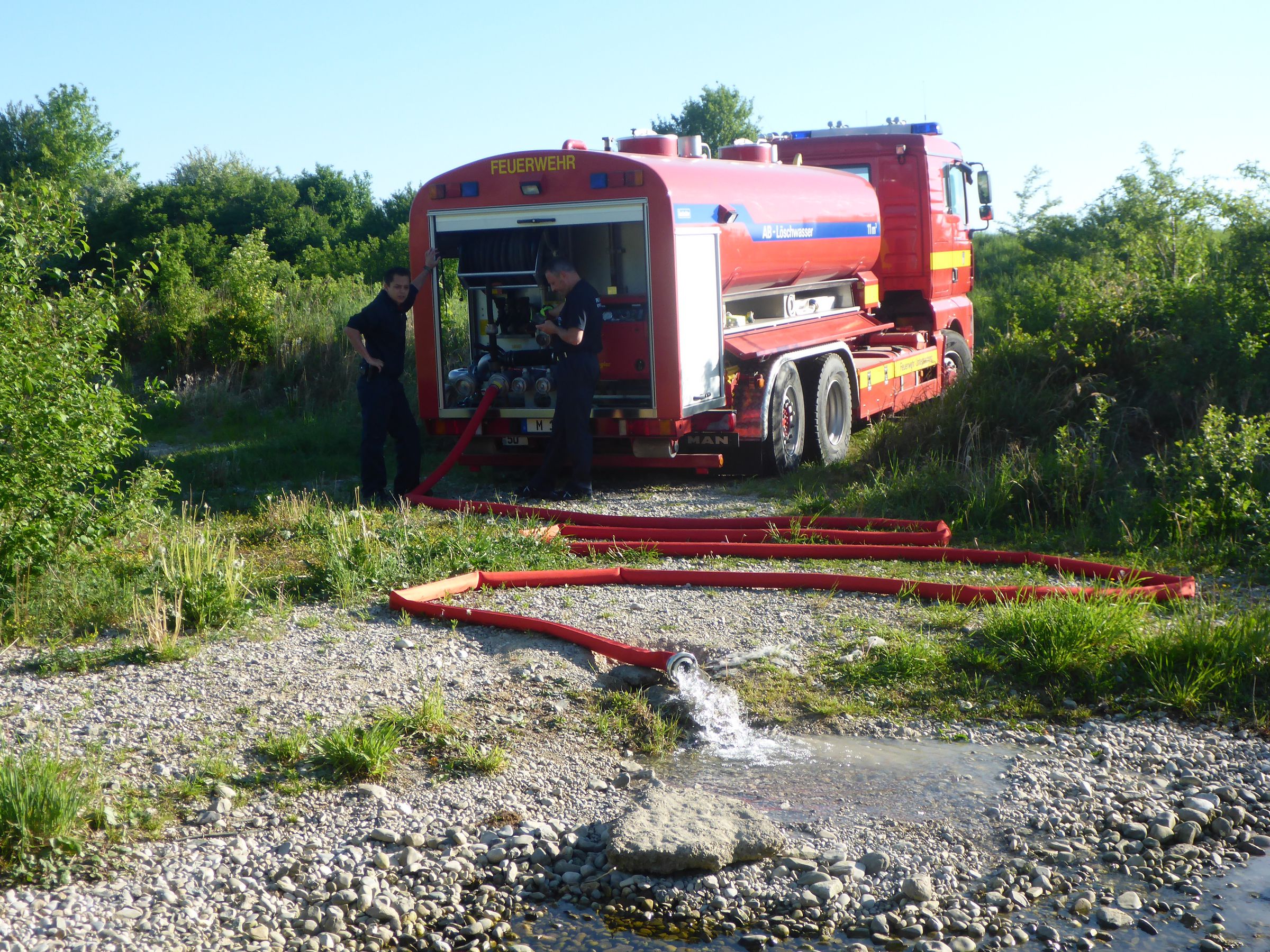 Der Wassertank